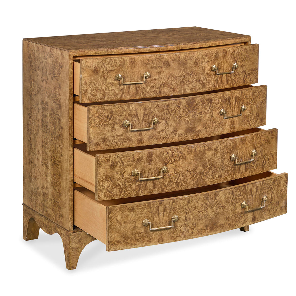Maitland Smith 4 - Drawer Solid Wood Dresser