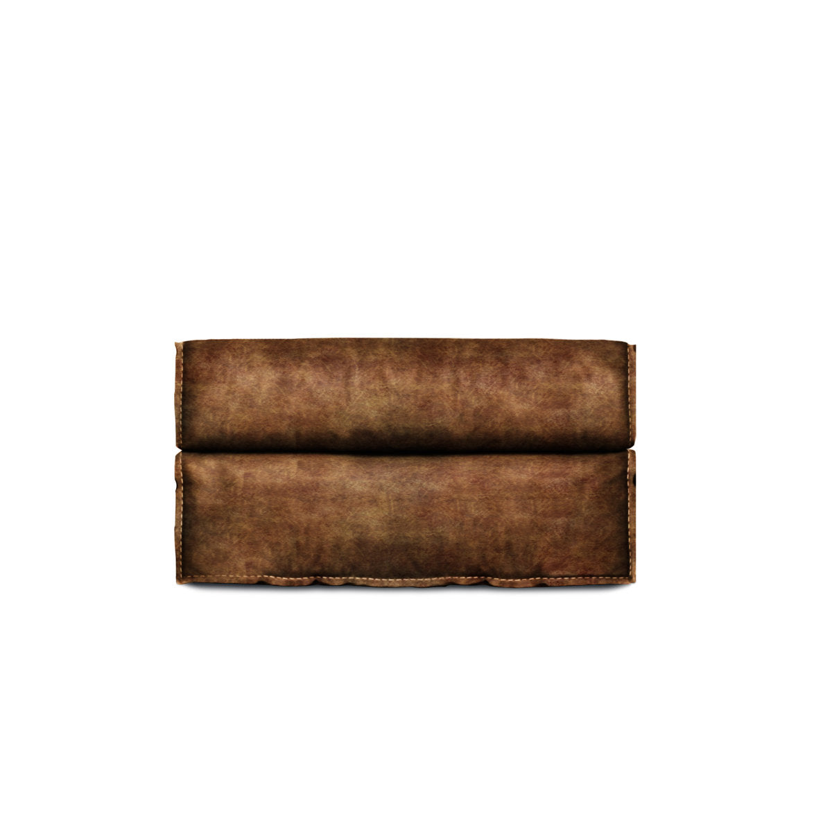 Melrose Leather Ottoman
