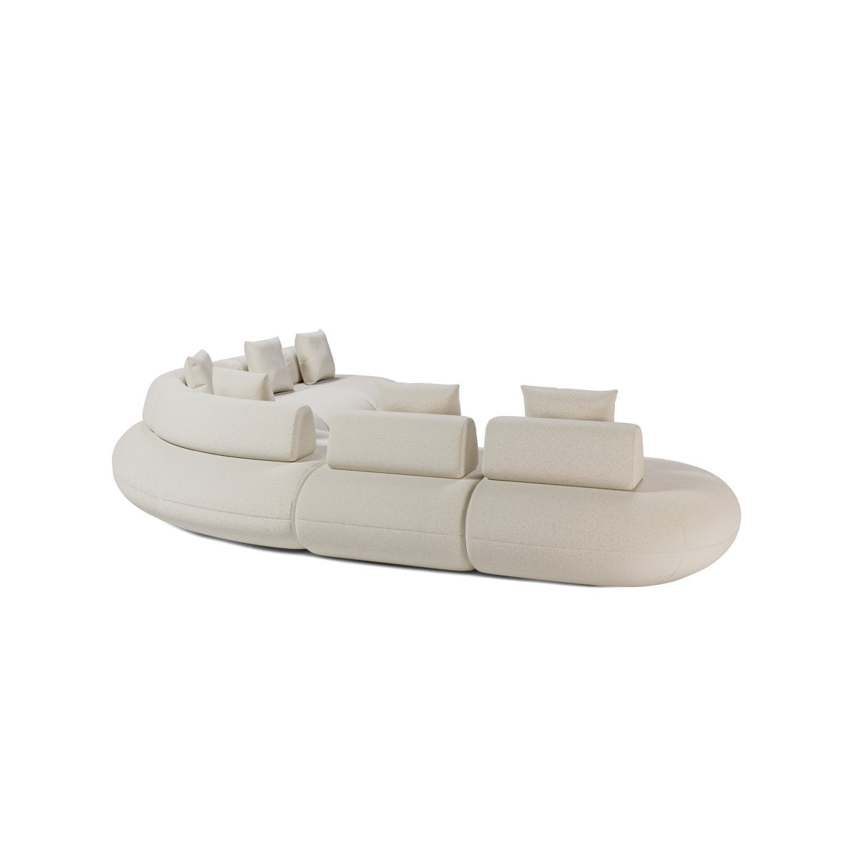 Messina Modular Sofa 08 In Vainilla Bouclet
