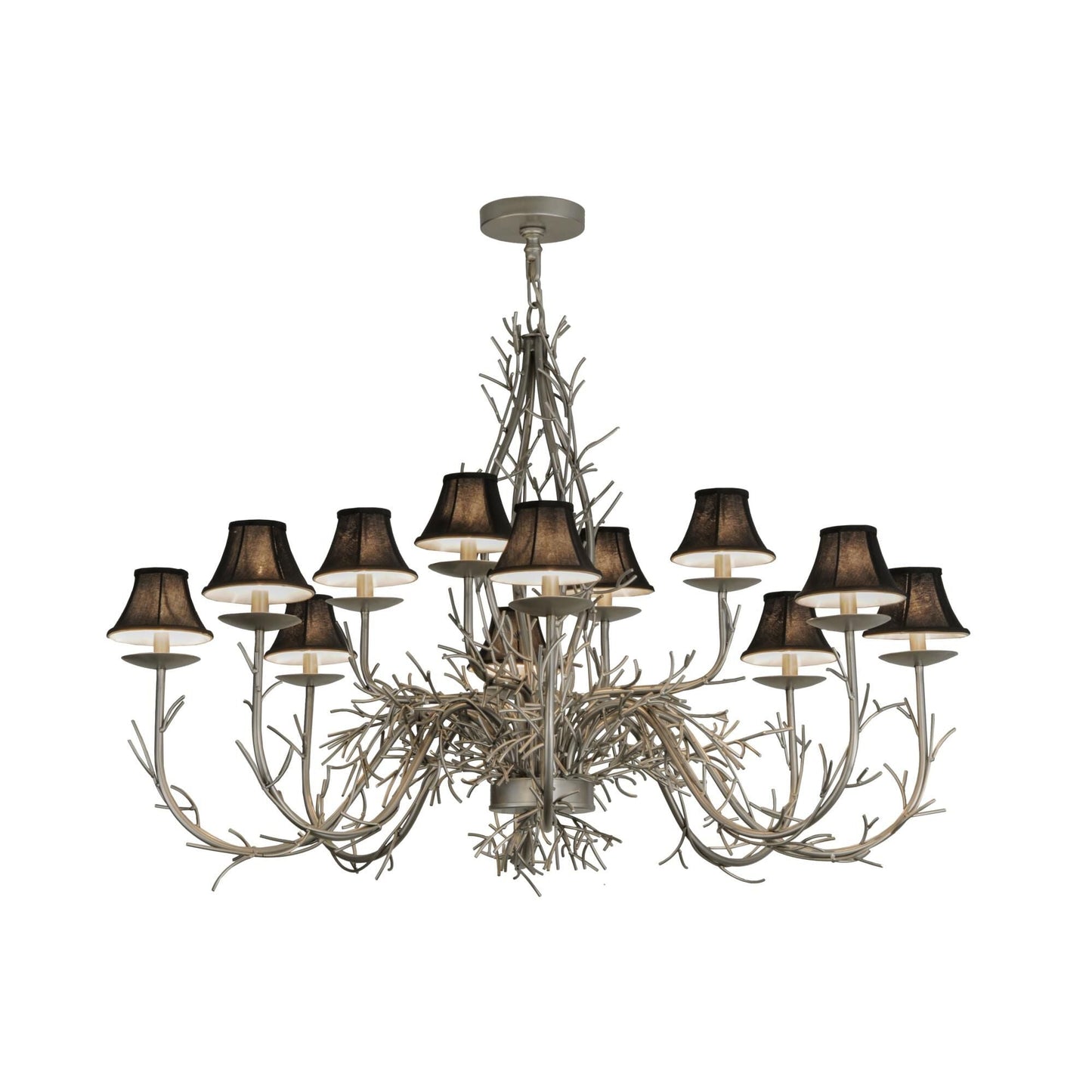 Meyda Lighting 50 Inch 12 Light Semi Flush Mount Cp248824