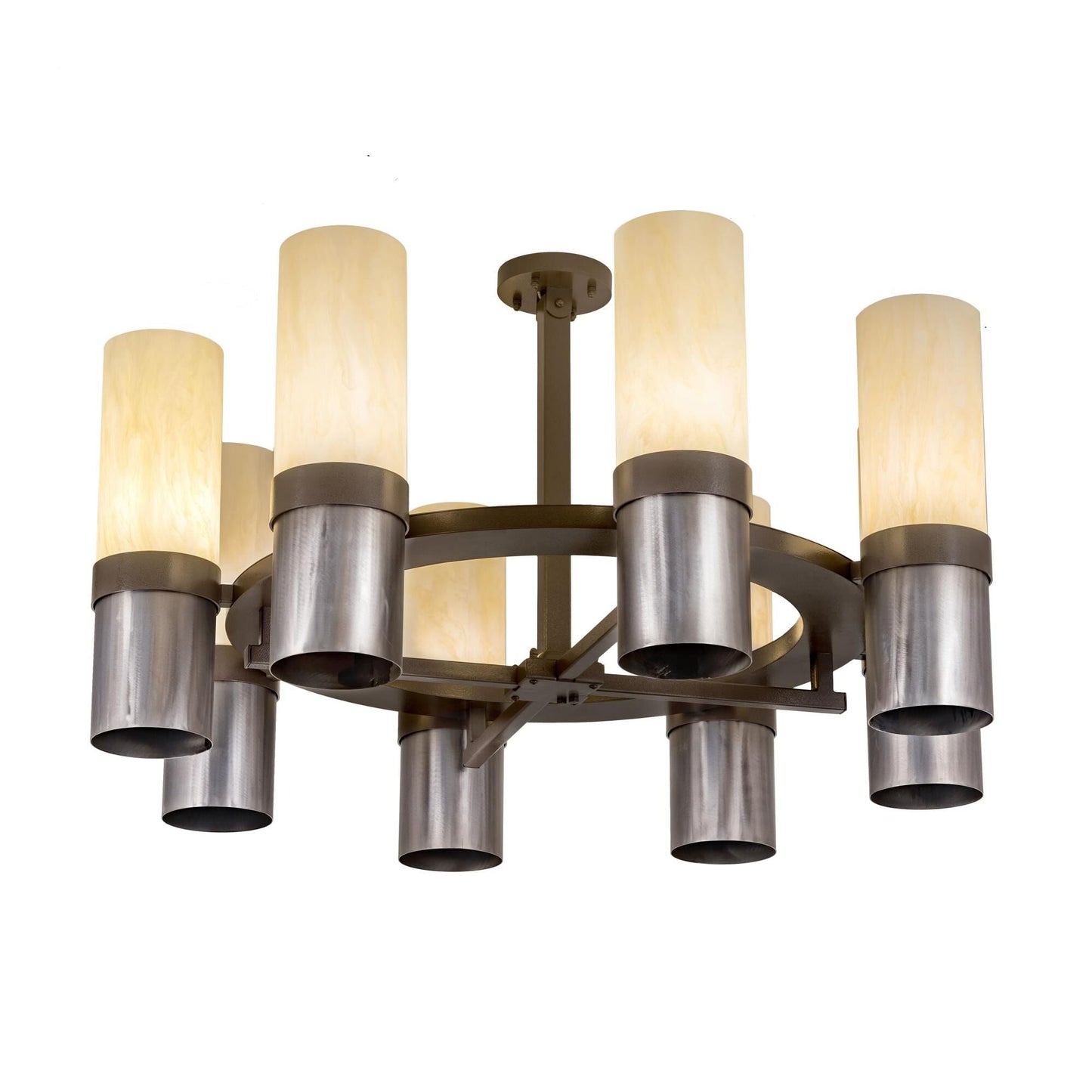 Meyda Lighting 48 Inch 8 Light Semi Flush Mount Cp252318