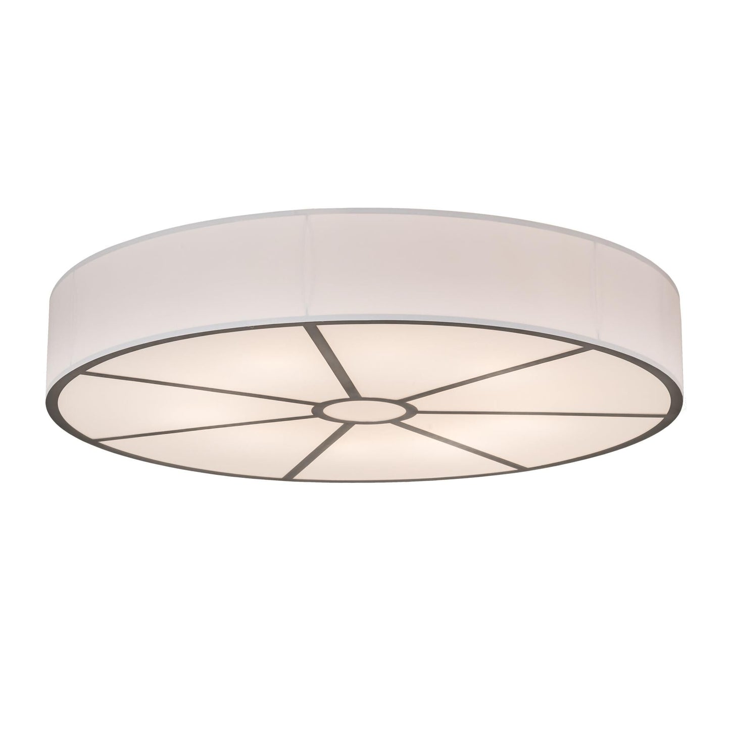 Meyda Lighting Cilindro 60 Inch 3 Light Flush Mount Cp744837