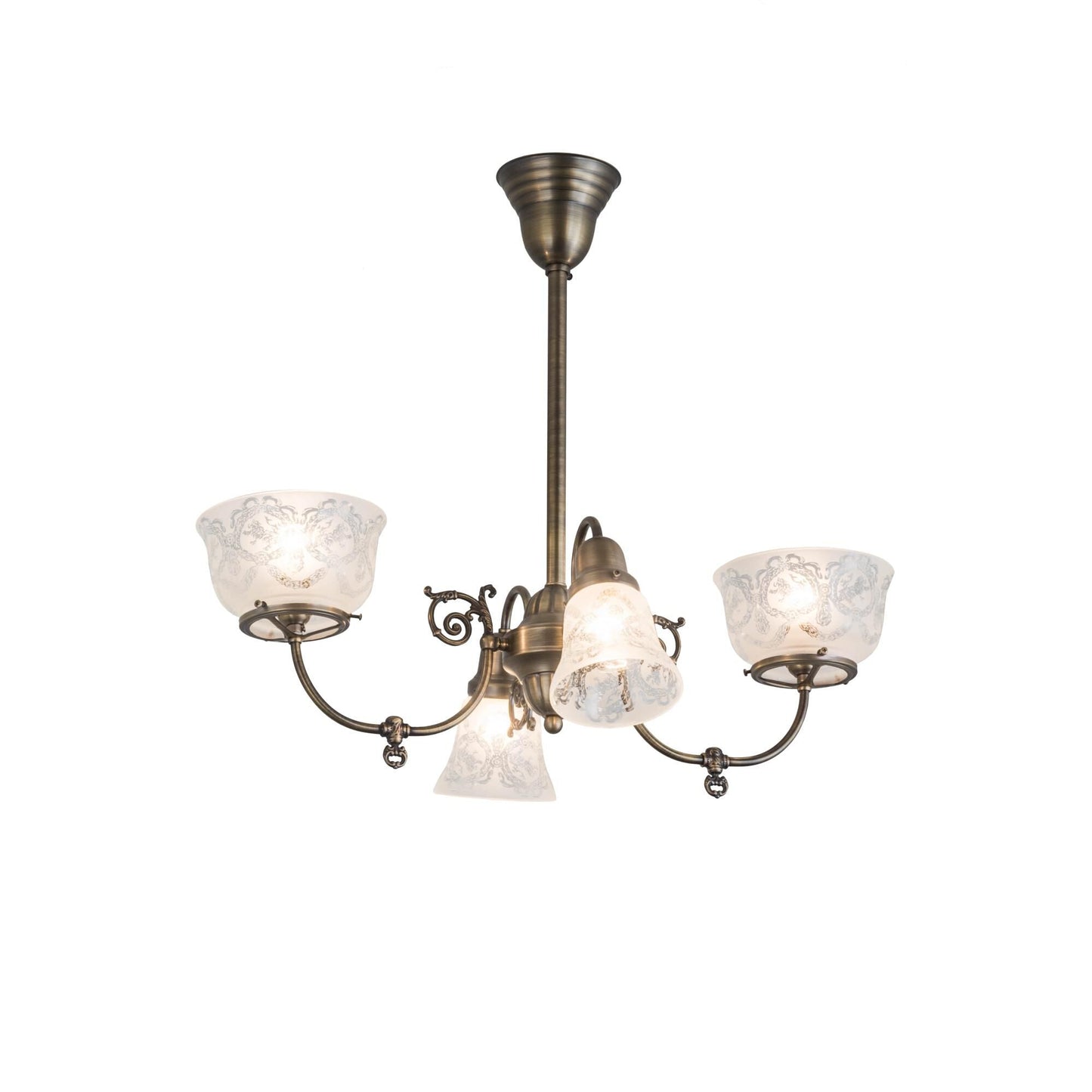 Meyda Lighting Auburn Wreath And Garland 28 Inch 4 Light Mini Chandelier Cp75675