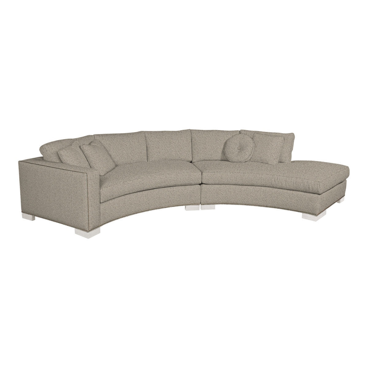 Michael Weiss 2-Piece Curved Sectional