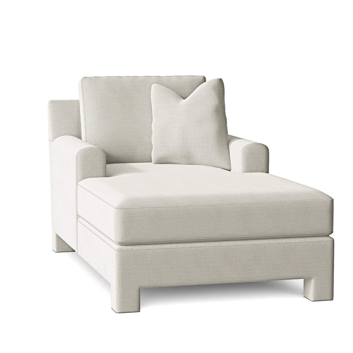 Mily Recessed Arms Chaise Lounge