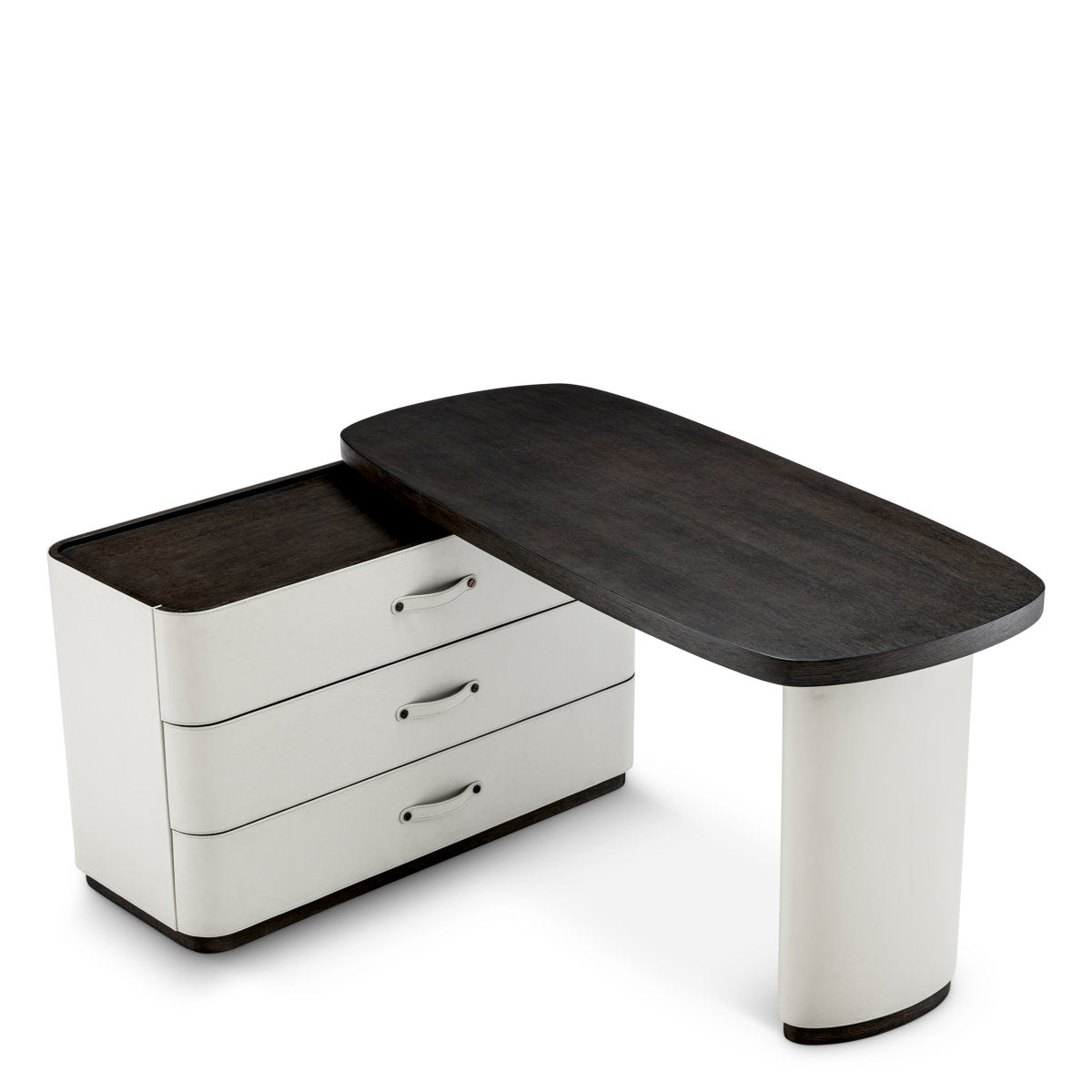 Numana Solid Wood Executive Desk
