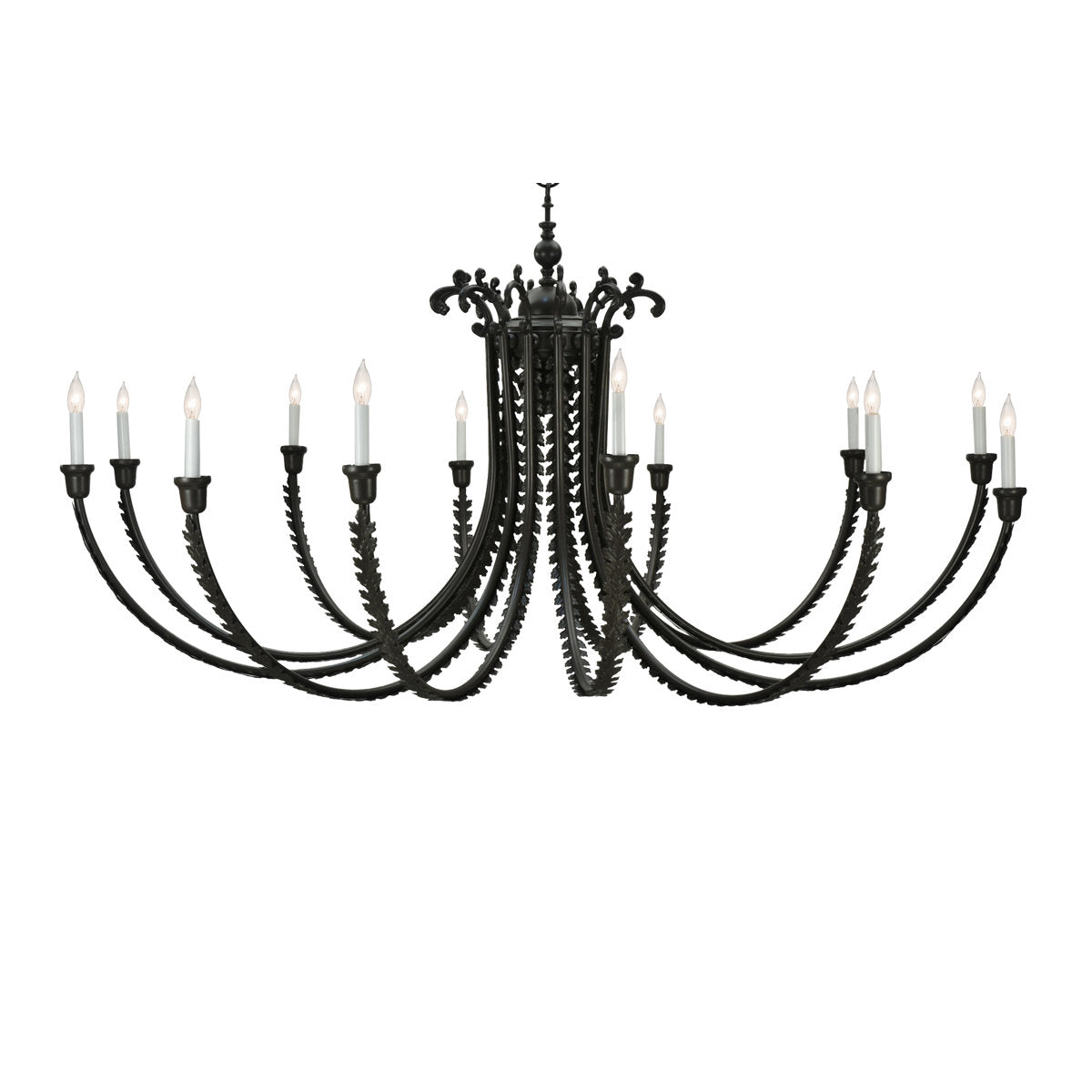 Oak Bough 12 - Light Chandelier