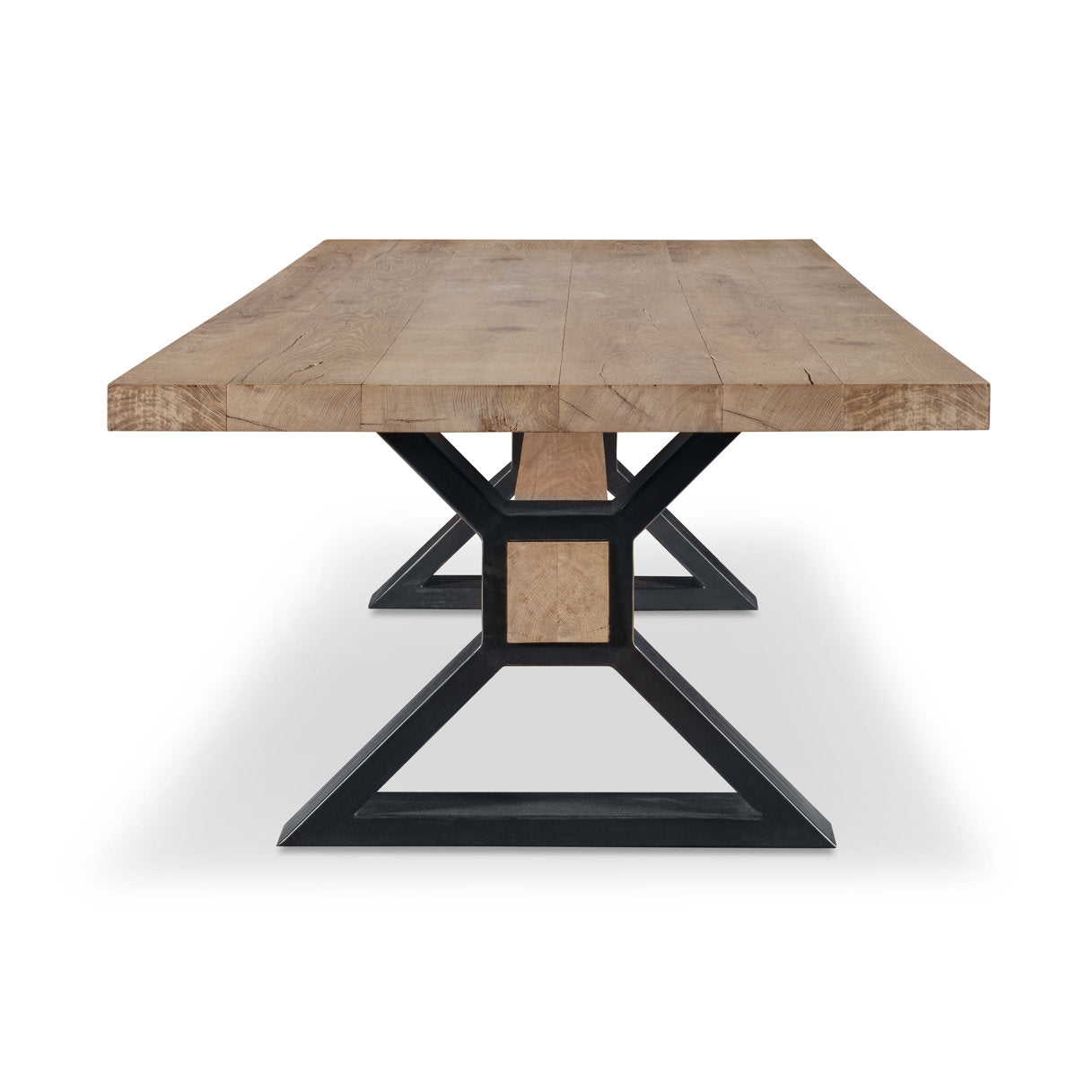 Open Sky Solid Oak Dining Table