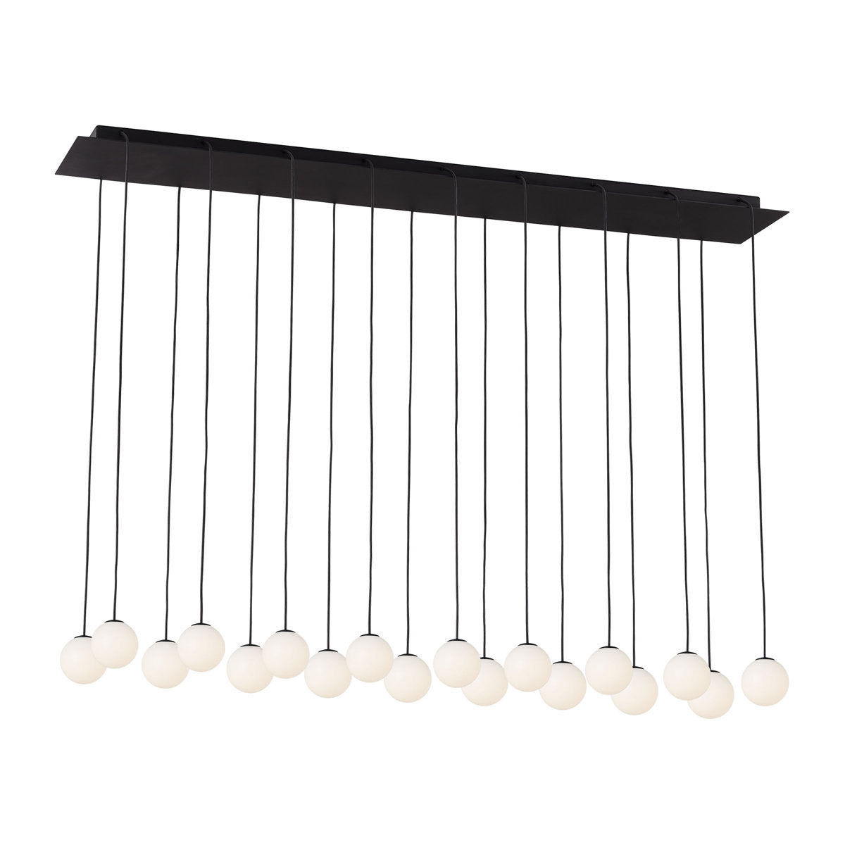 Orbet 18 - Light LED Chandelier