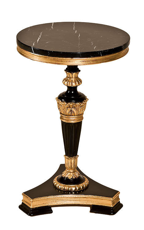 Pedestal End Table
