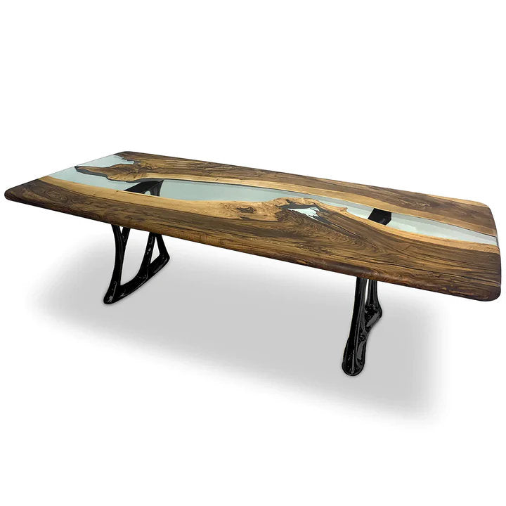 Pheraea Walnut Wood Dining Table