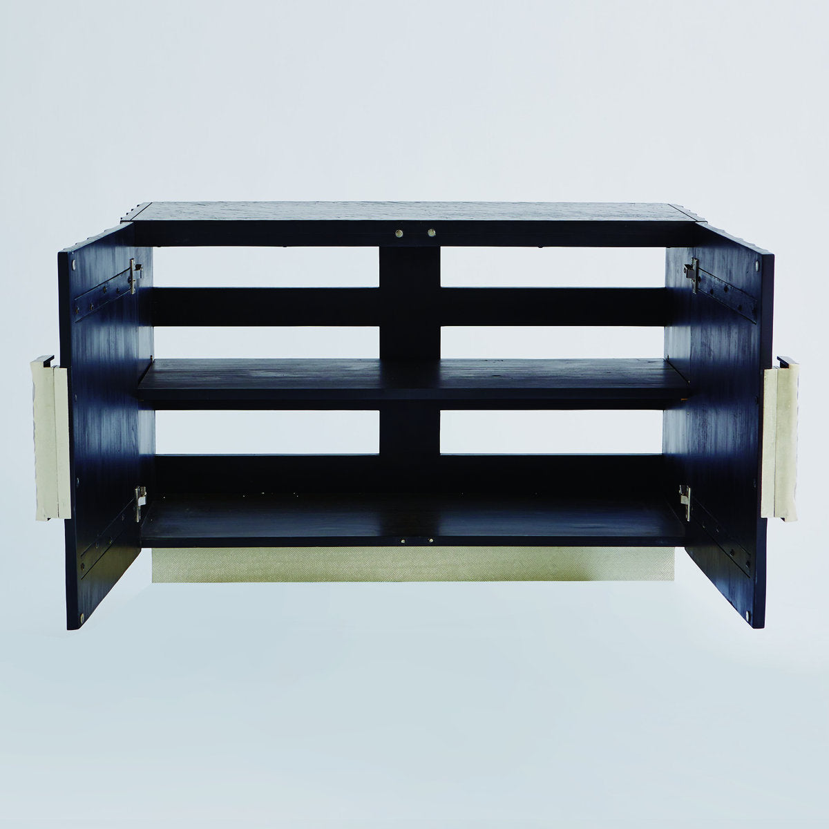 Pleated Two-Door Cabinet