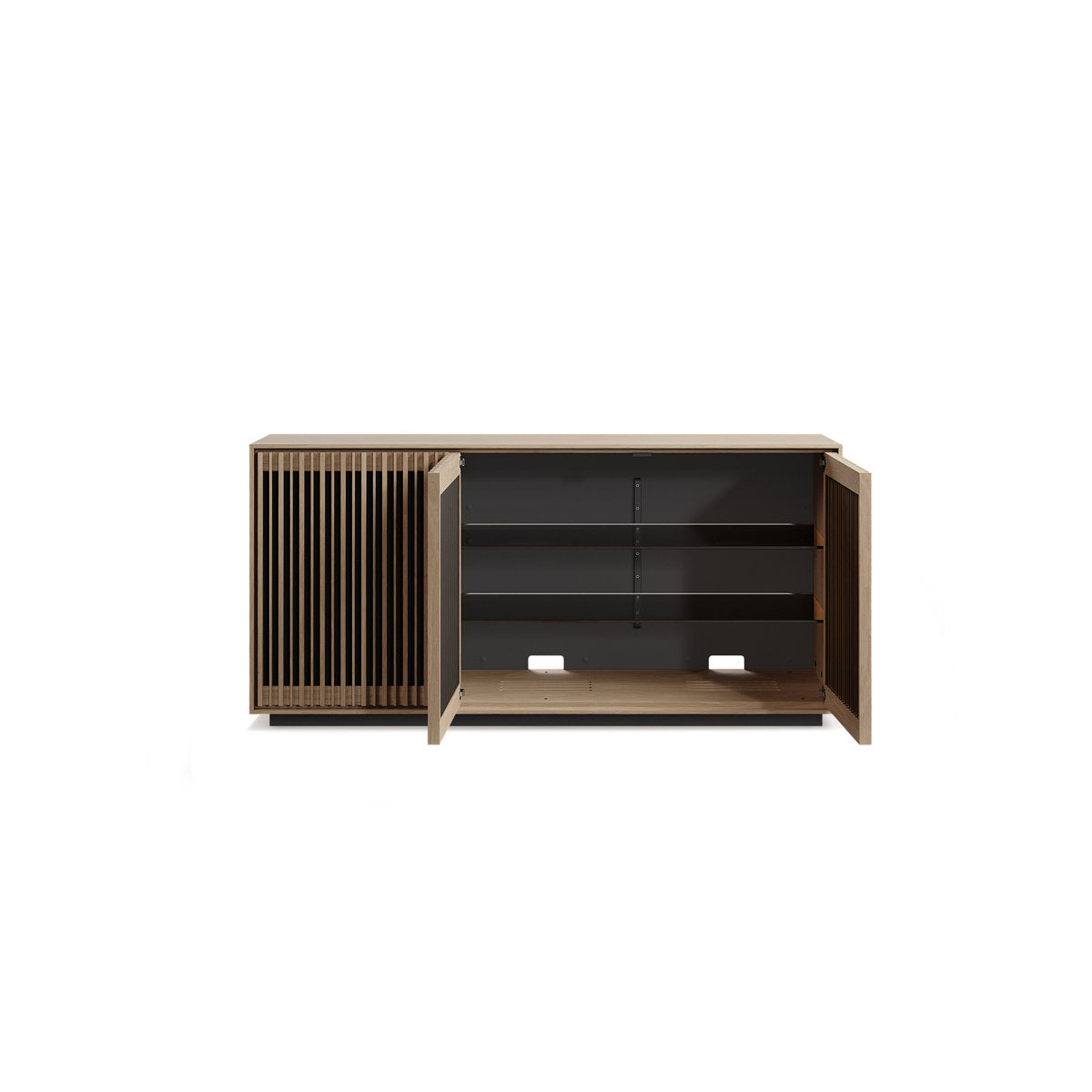 Profile 3-Door Media Storage Console