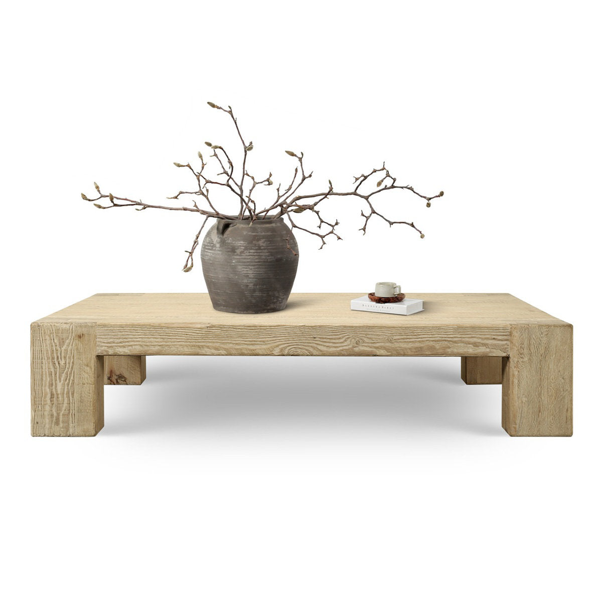 Ravello Extra Large Coffee Table 81Wx56Dx17H Weathered Natural