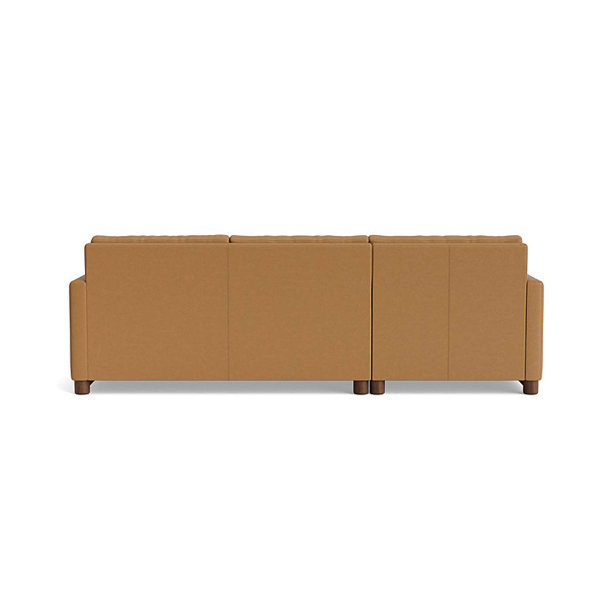 Reve Leather Sofa with Chaise (with Storage)