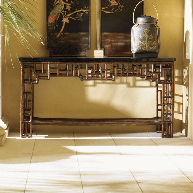 Royal Kahala Pacific Campaign Accent Table