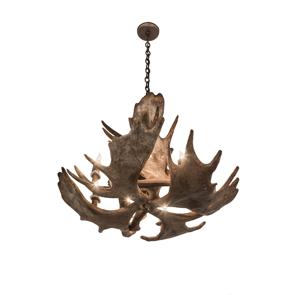 Rustic Lodge 10 - Light Chandelier