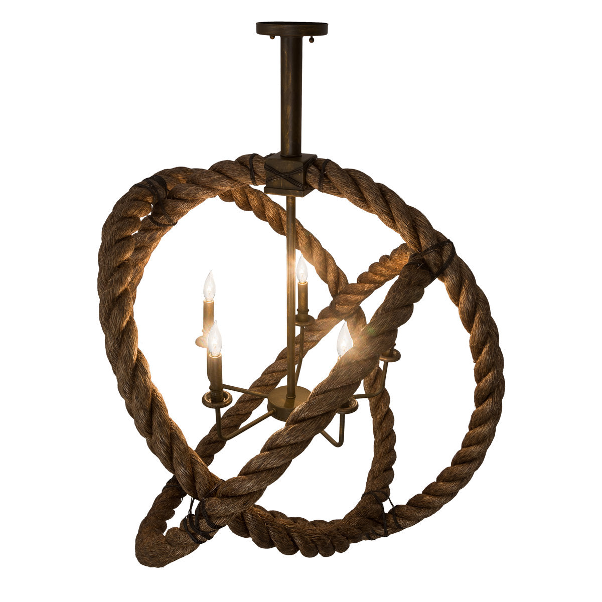 Rustic Lodge 5 - Light Chandelier