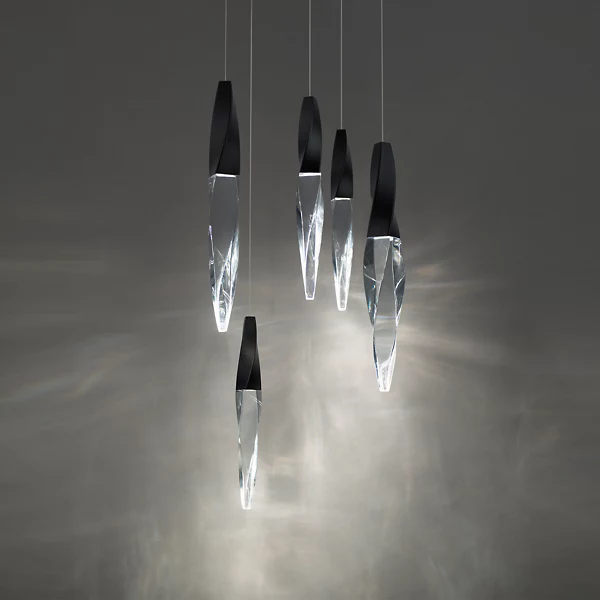 Schonbek Kindjal 27" LED Multi-Light Modern Pendant