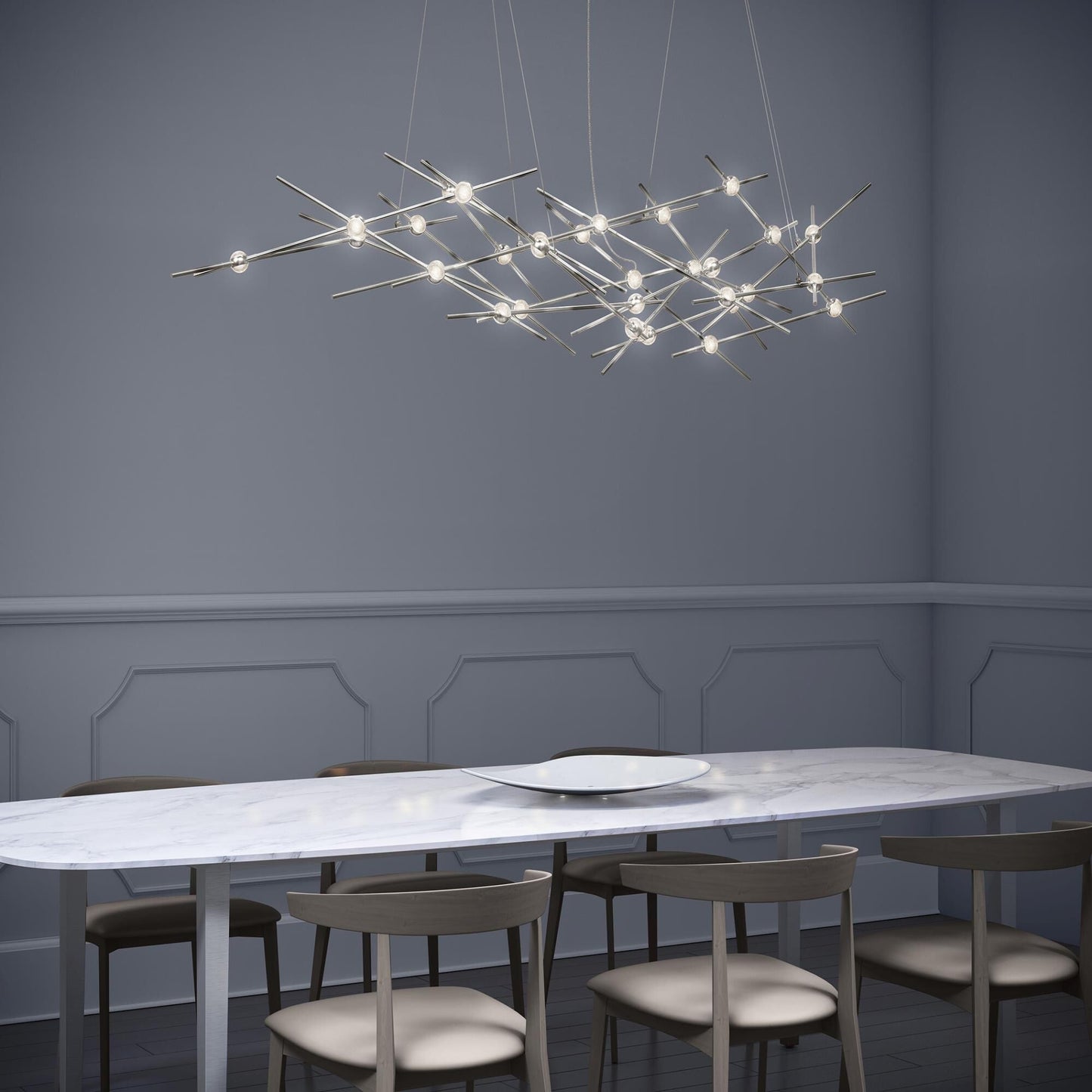 Sonneman Robert Sonneman Constellation Ursa Minor 55 Inch Led Large Pendant Cp33829