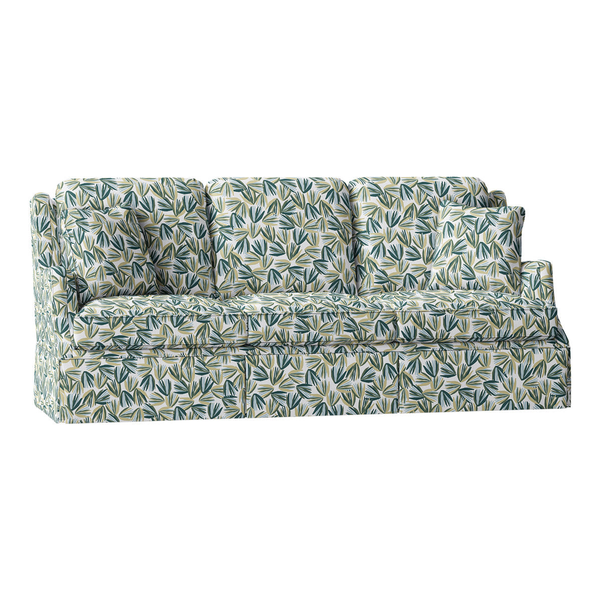 Savannah 93" Round Arm Sofa with Reversible Cushions