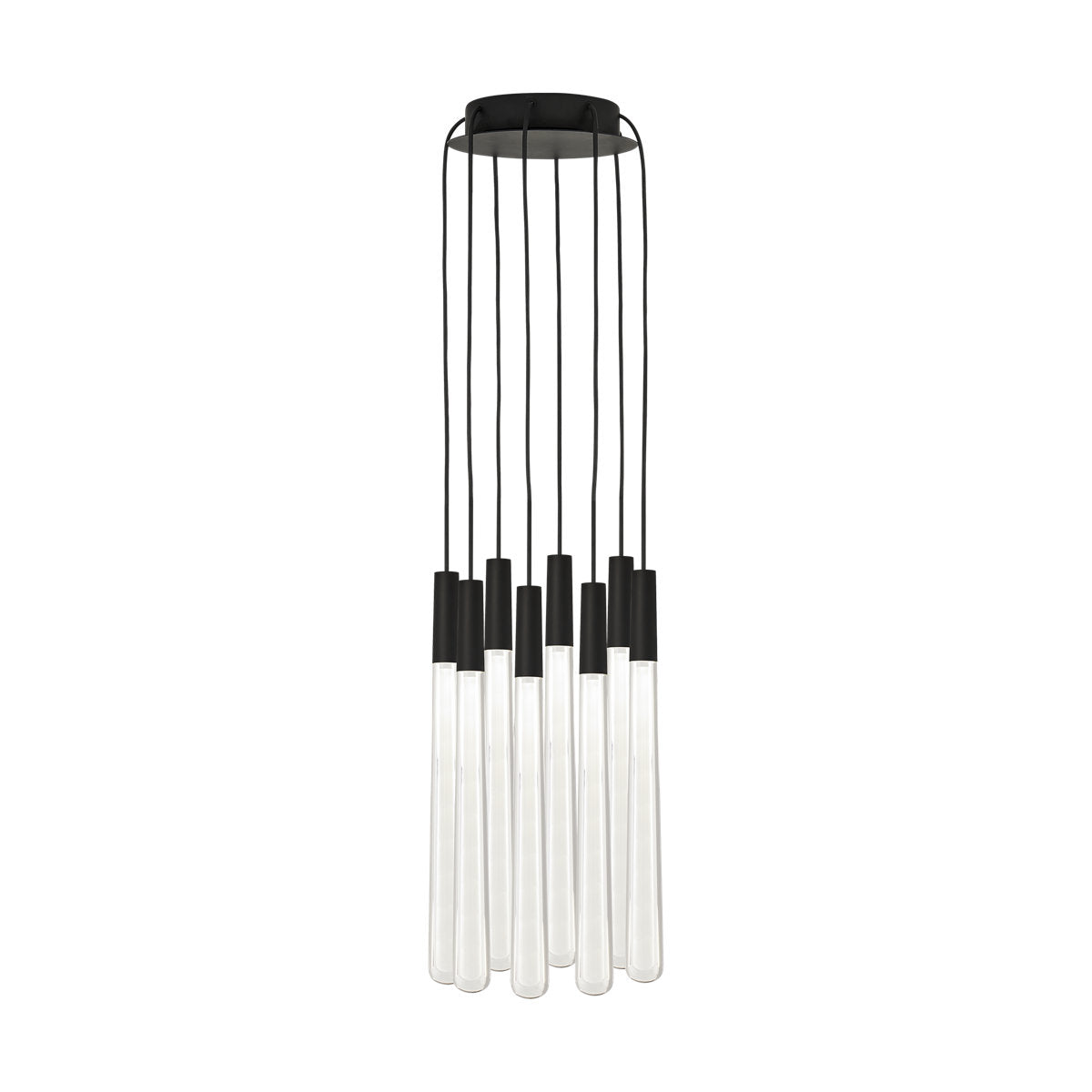 Sean Lavin Pylon 8-light dimmable LED crystal light chandelier