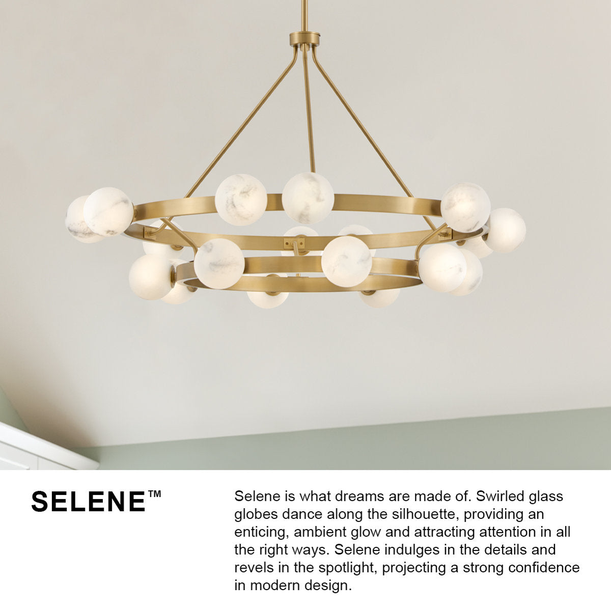 Selene 36 - Light Wagon Wheel Chandelier