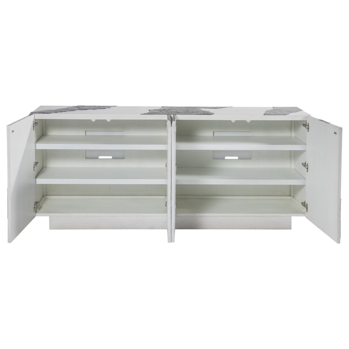 Signature Designs Contago Solid Wood TV Stand for TVs up to 85"