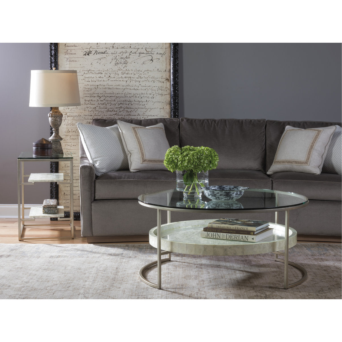 Signature Designs Cumulus Capiz Cocktail Table