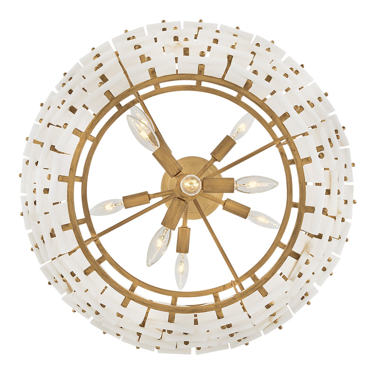 Simone 9 - Light Drum Tiered Chandelier