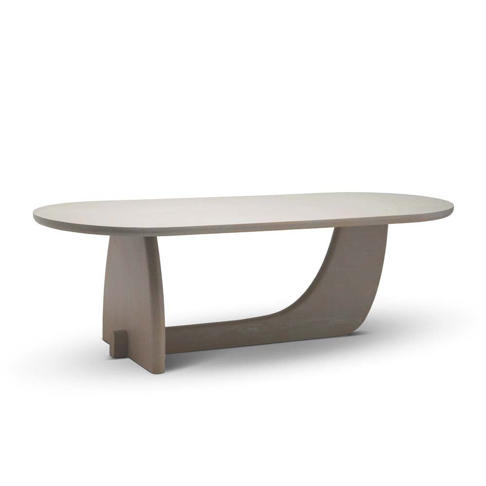 Slade Oval Solid Wood Dining Table