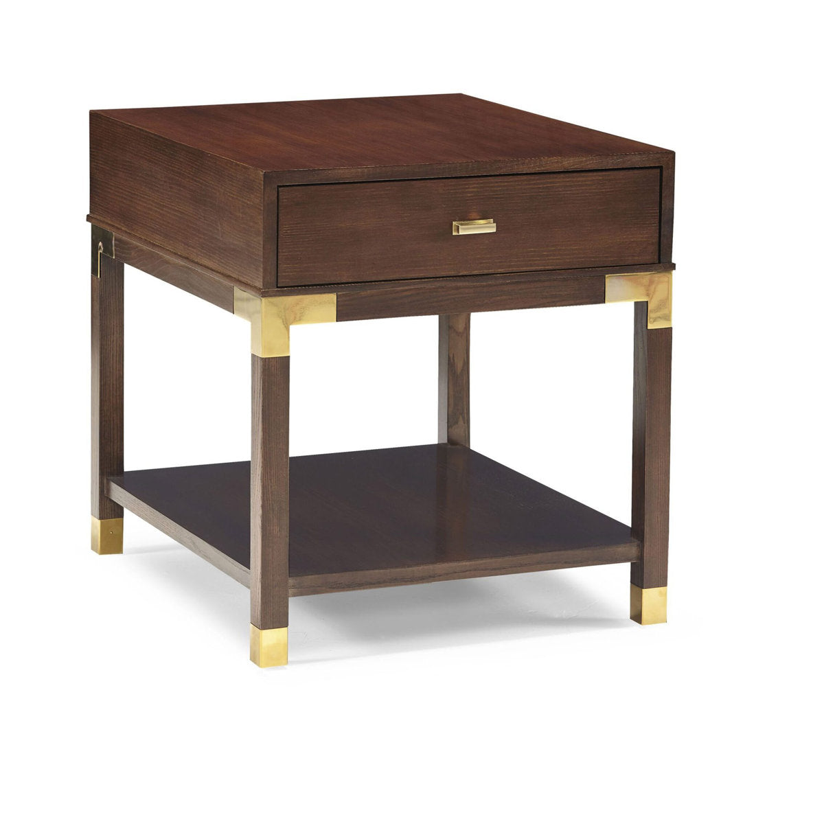 Solid Wood 1 - Drawer End Table with Storage