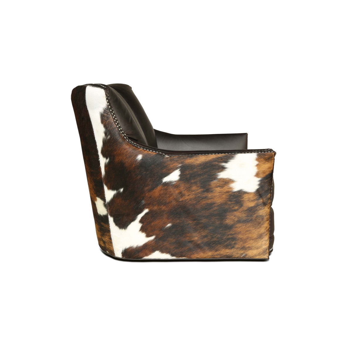 Sophia Leather Swivel Club Chair