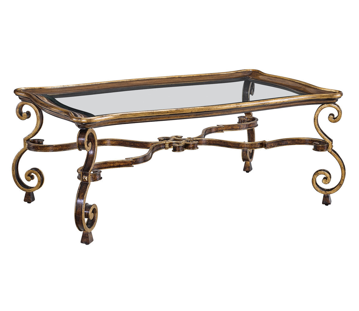 Sovereign Glass Cocktail Table