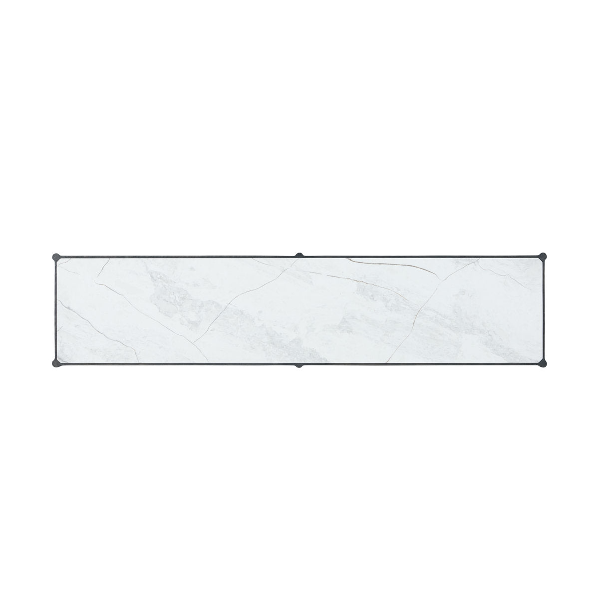Spencer London 60'' W Marble Console Table
