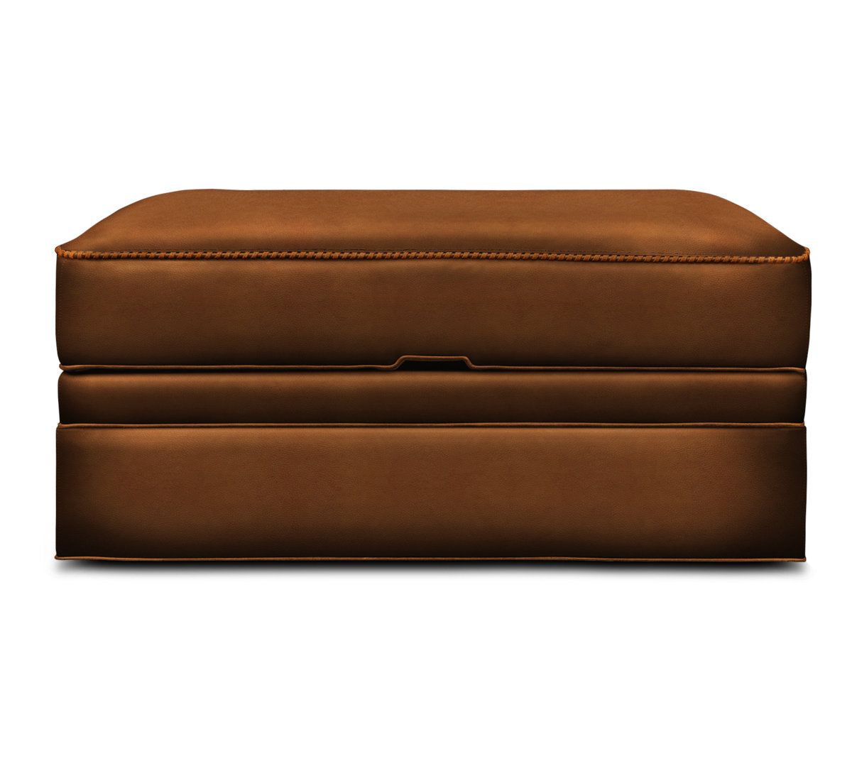 Stafford Leather Ottoman