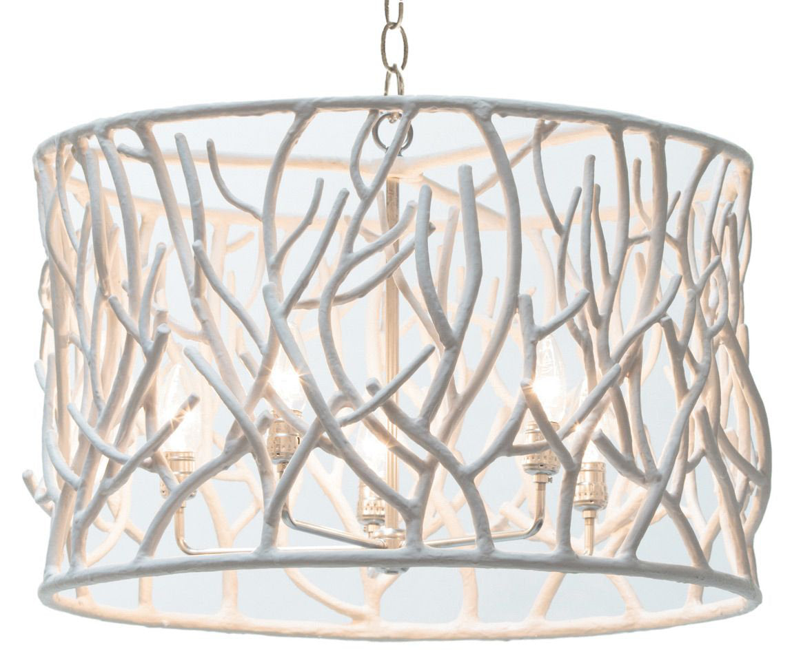 Sylvan 4-Light LED Drum Chandelier