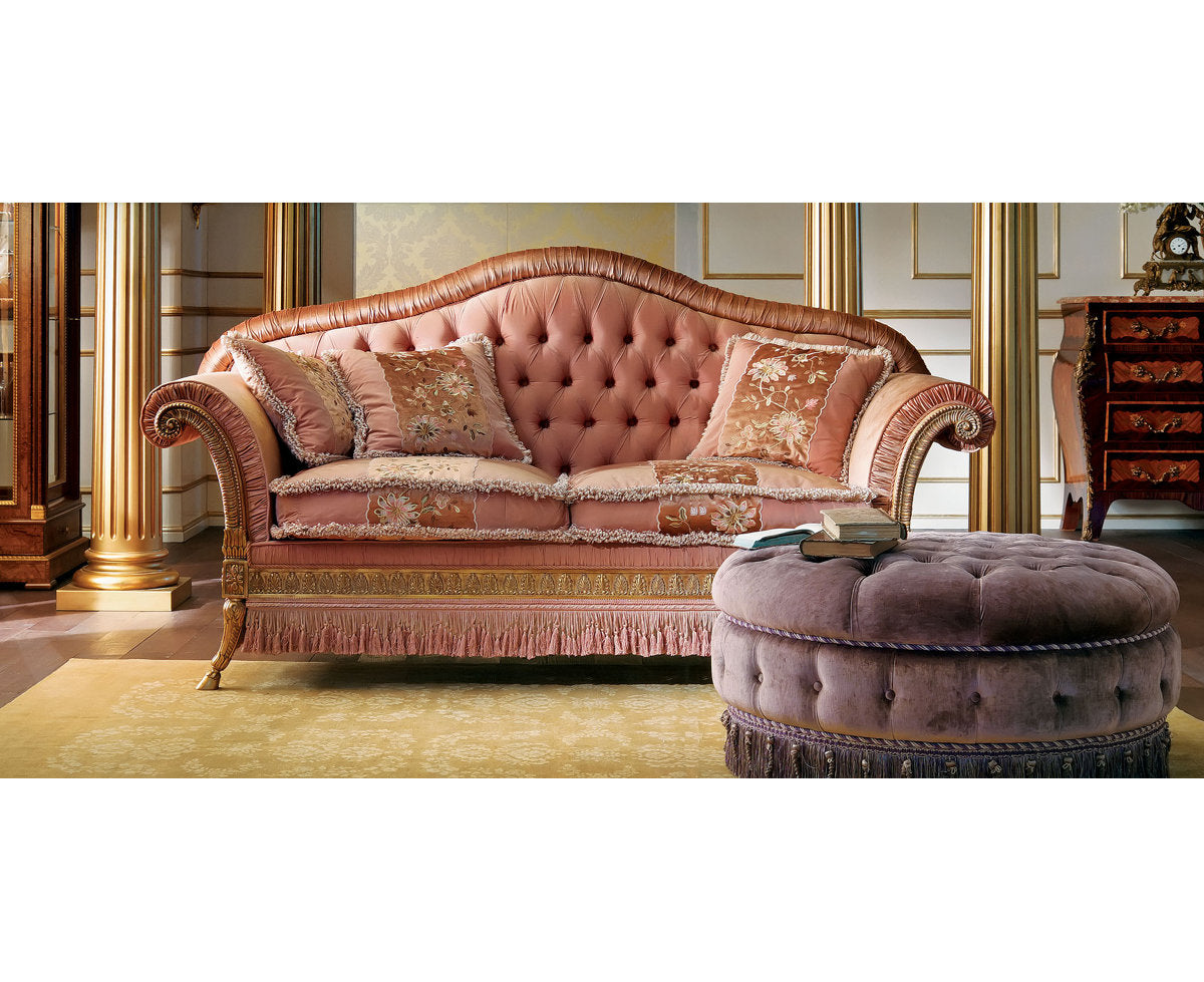 Tufted Cocktail Ottoman
