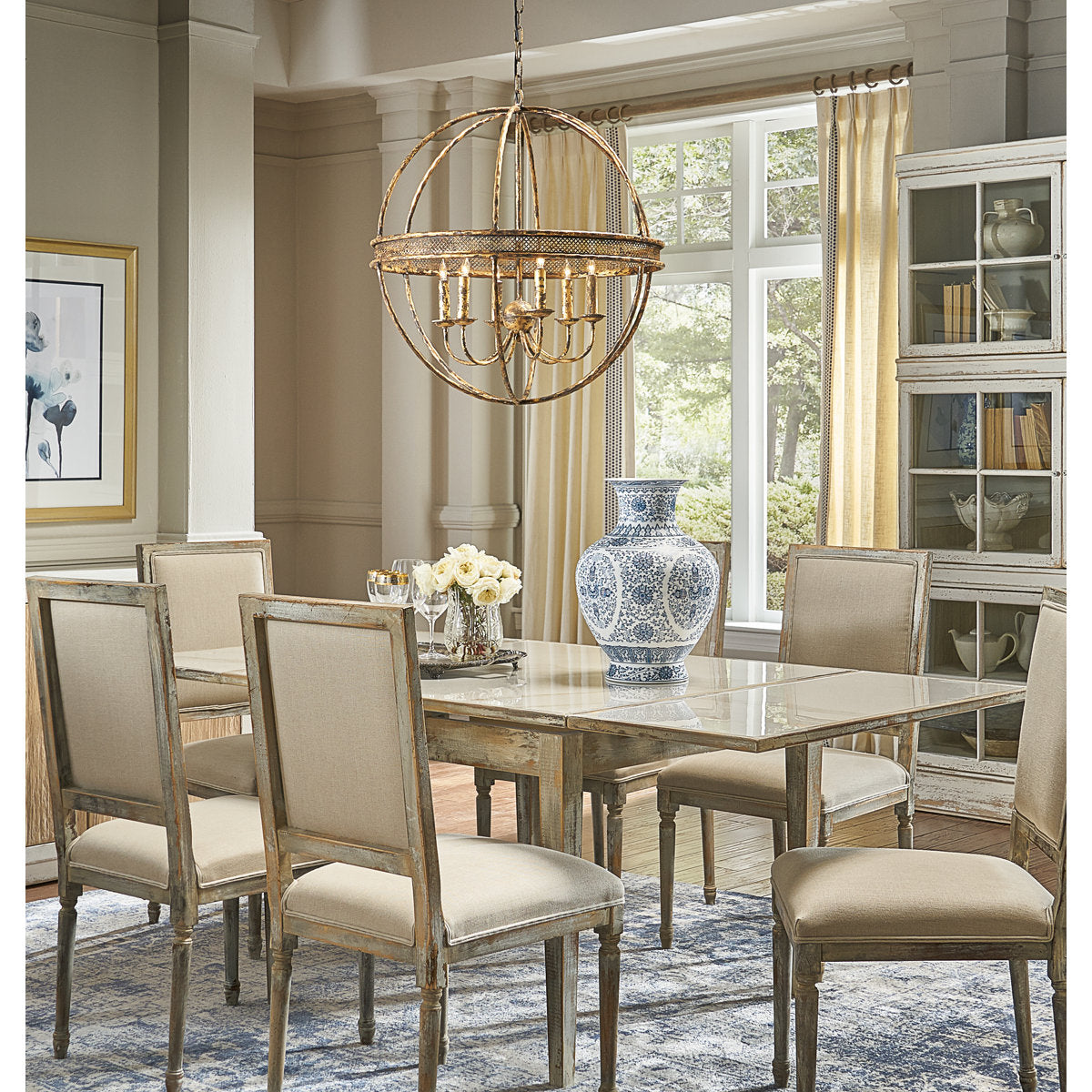 Tuscan 6 - Light Chandelier