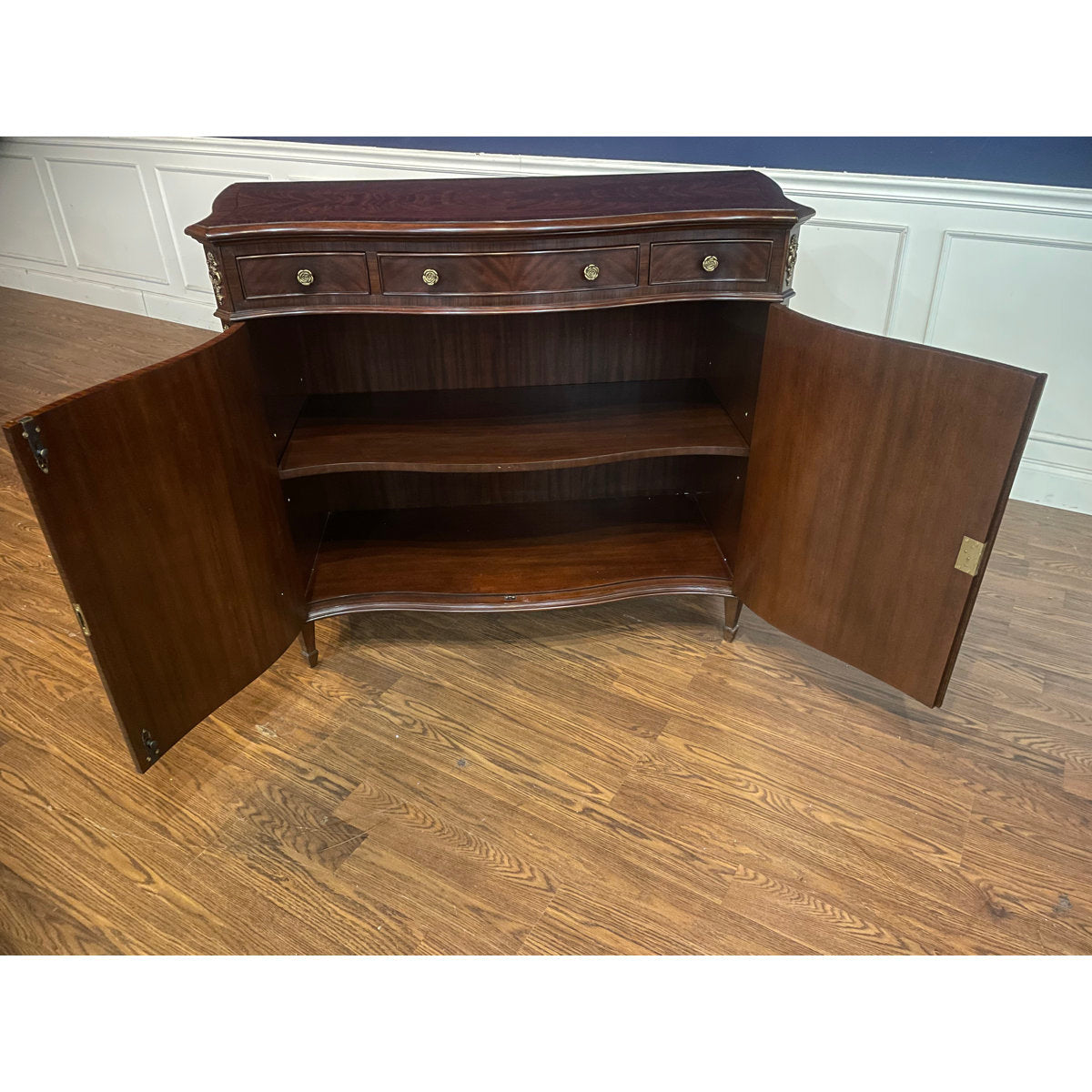 Two Door Serpentine Cabinet