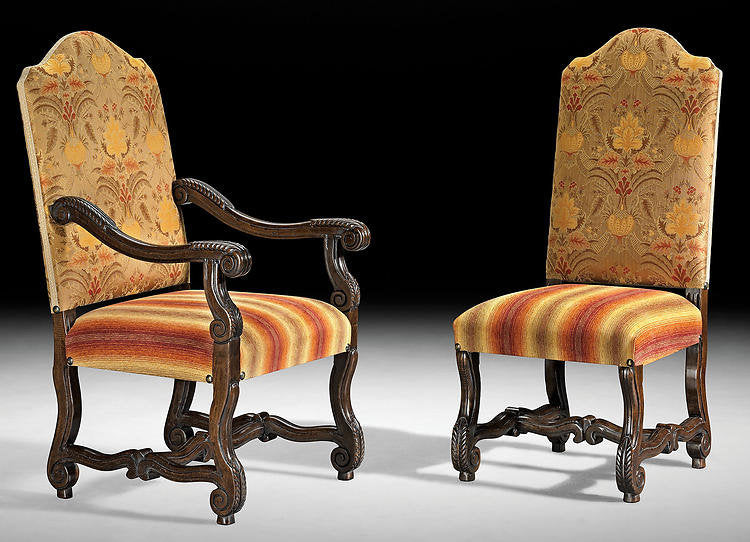 Upholstered Arm Chair in Beige