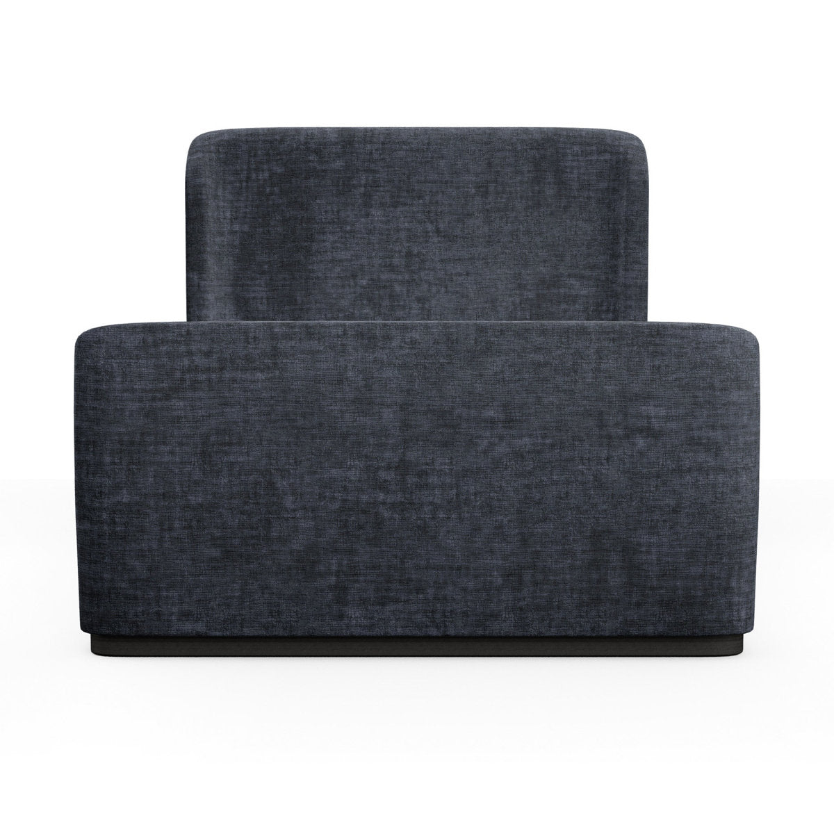 Upholstered Wingback Bed