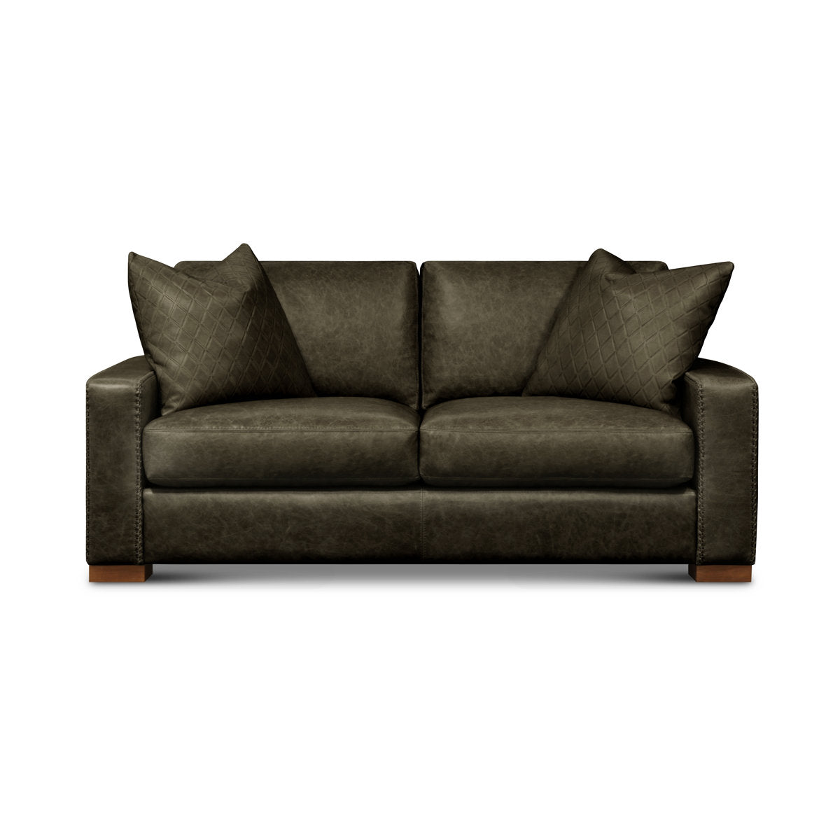 Urban Cowboy Leather Loveseat
