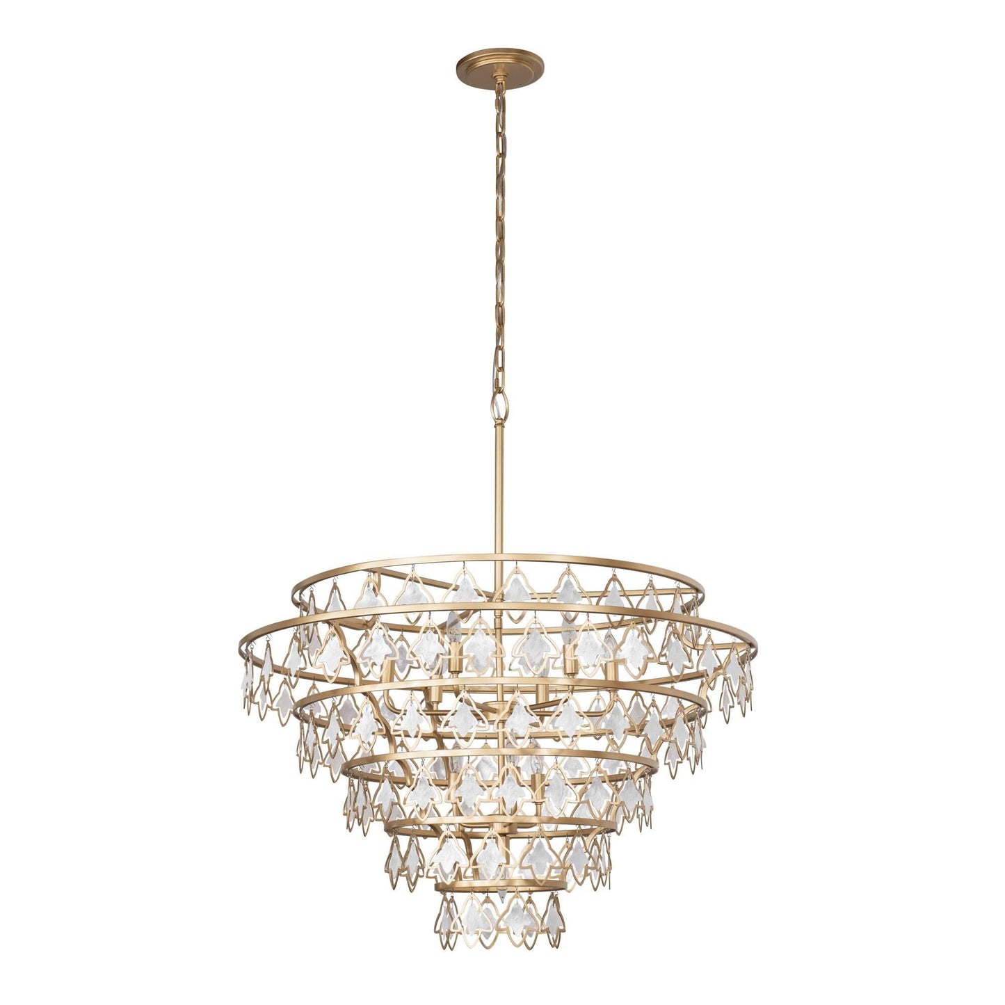 Varaluz Fleur 36 Inch 10 Light Chandelier Cp791455