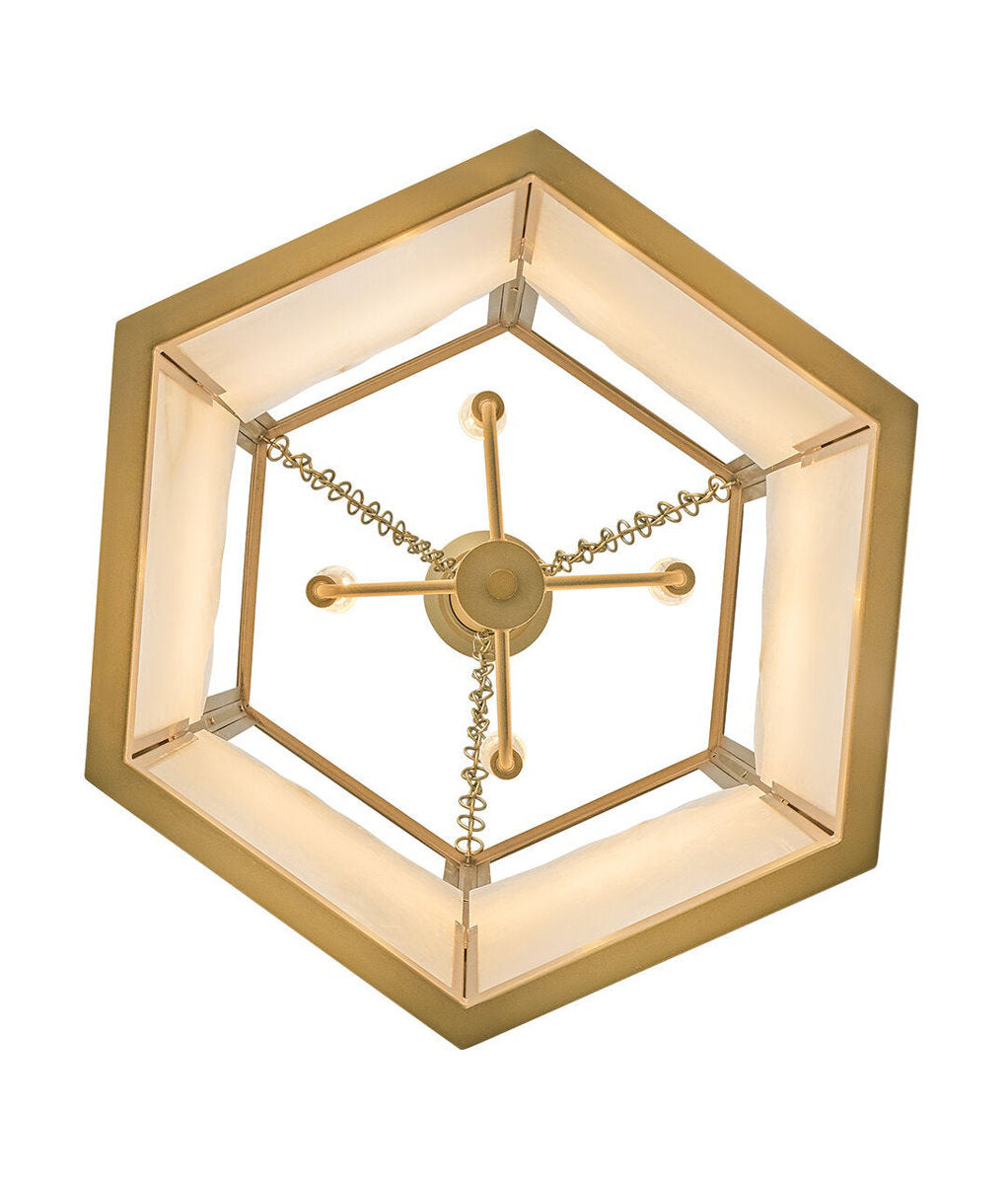 Veleta 4 - Light Steel Chandelier