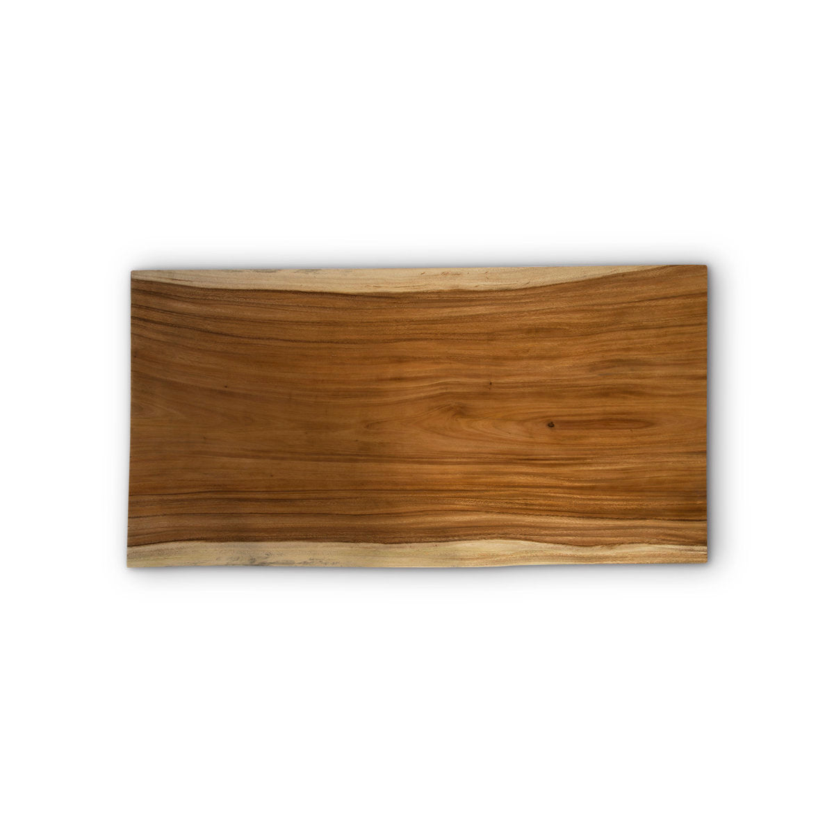 Waterfall Solid Wood Sled Coffee Table
