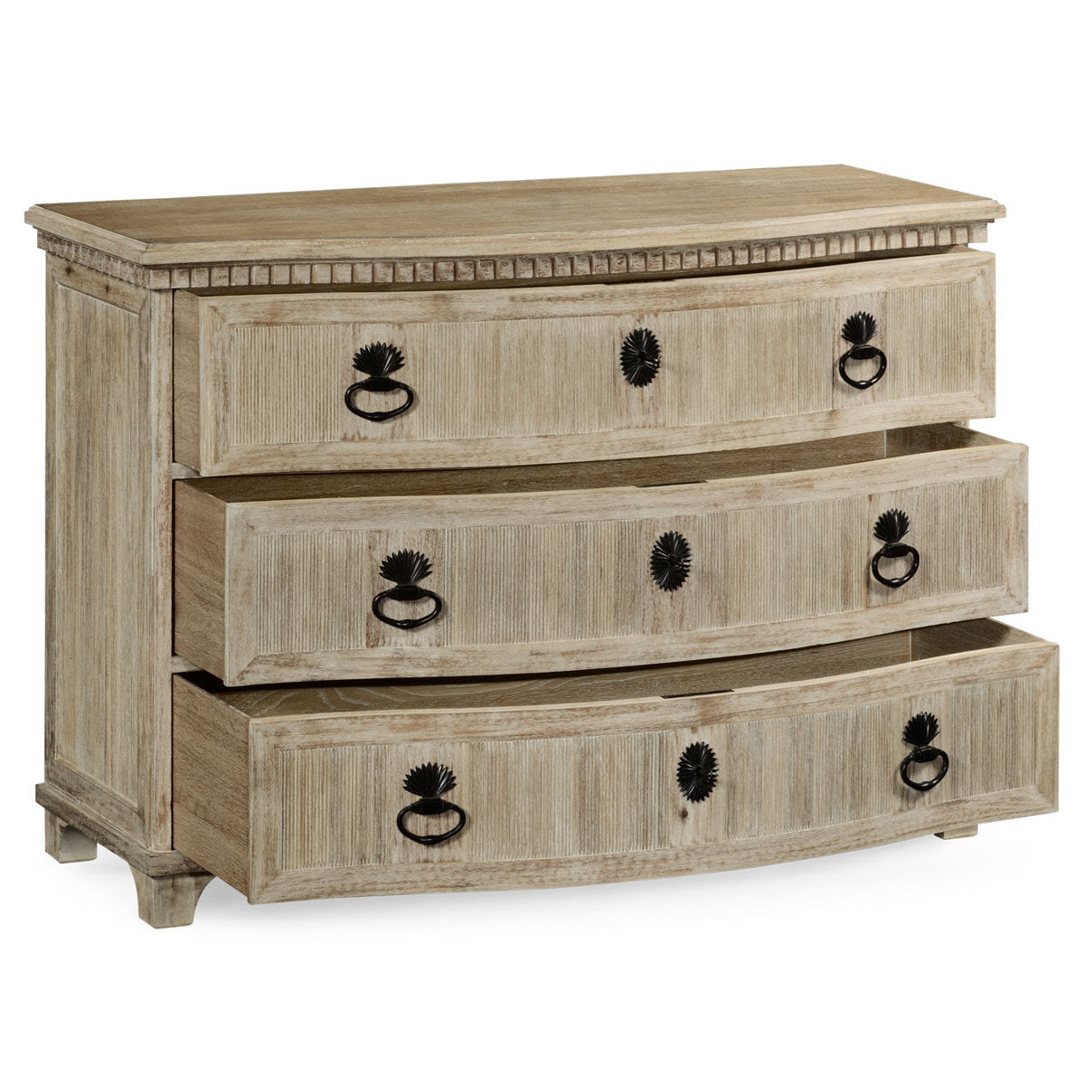 William Yeoward 3 - Drawer Solid Wood Dresser