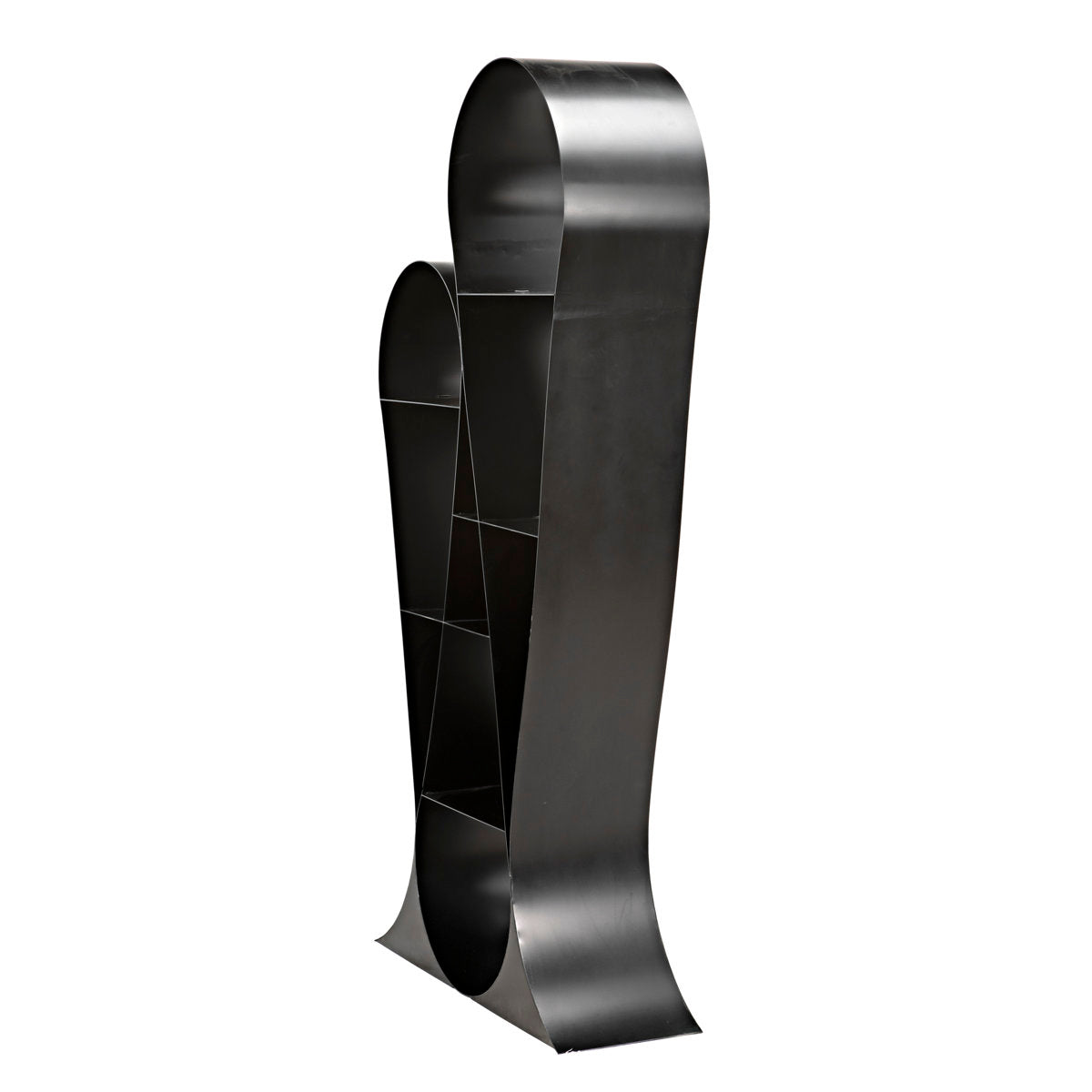 Zaha Geometric Bookcase