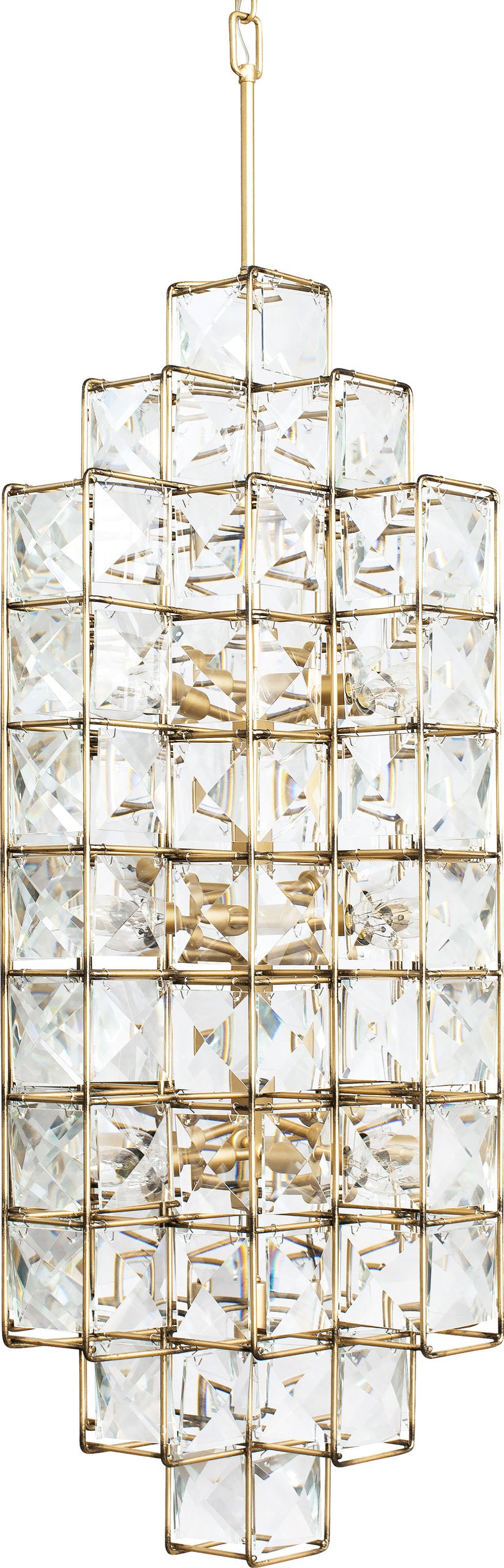 Cubic Foyer - Calypso GoldBy Varaluz