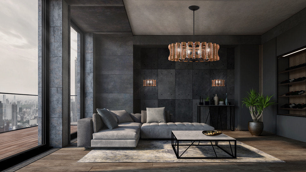Twilight 8 Light Pendant, Heirloom GoldBy Schonbek